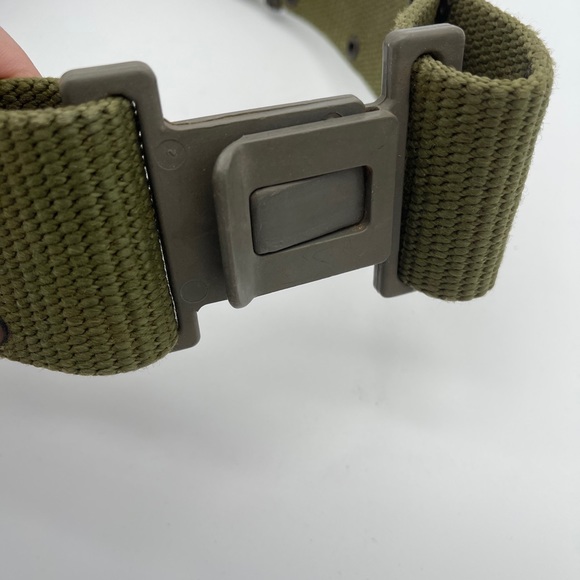 Vintage US Army Belt Military Issue Nylon LC-2 Individual Equipment Gear Size L - Picture 3 of 9